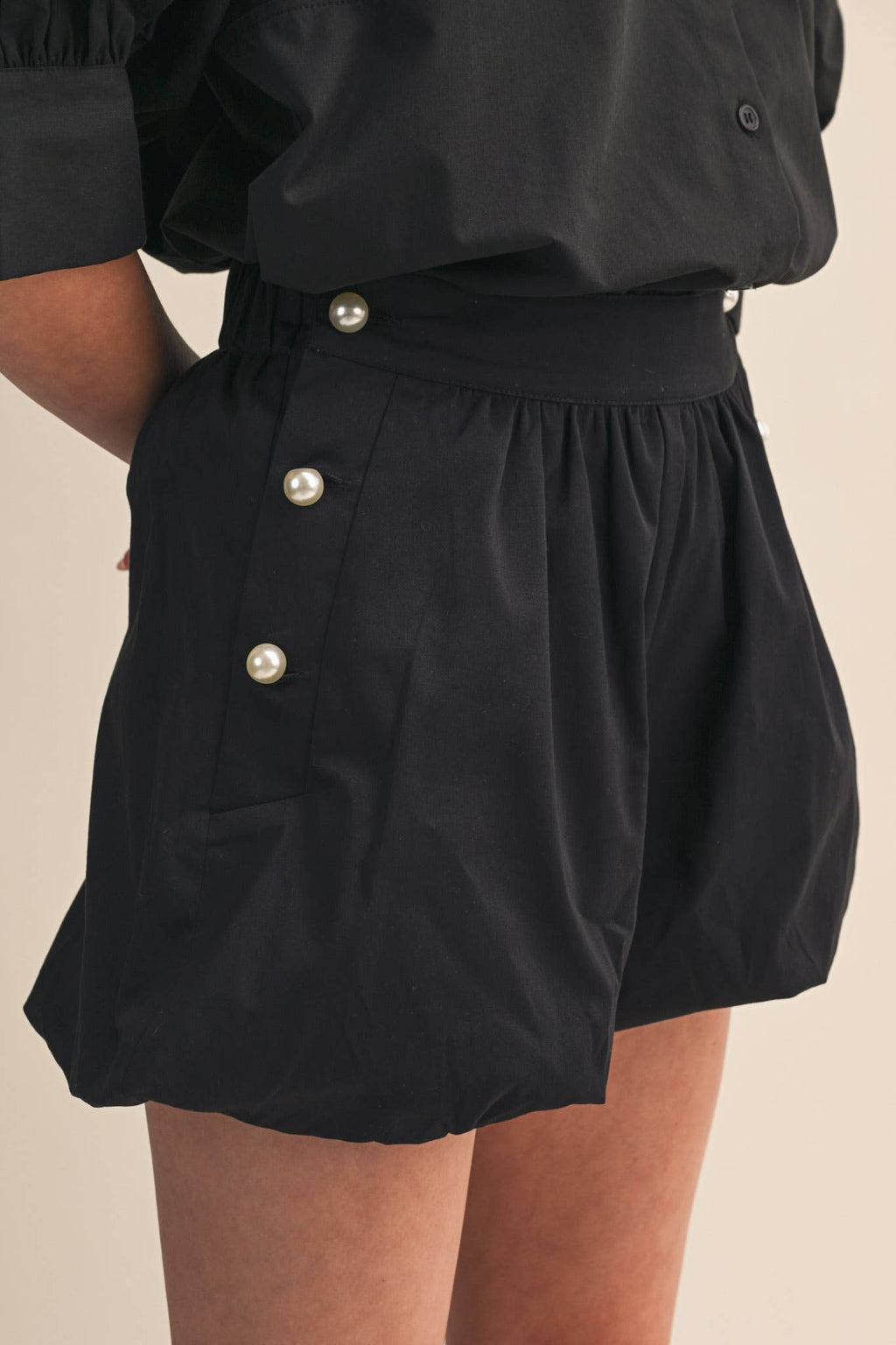 Lennox Bubble Hem Shorts