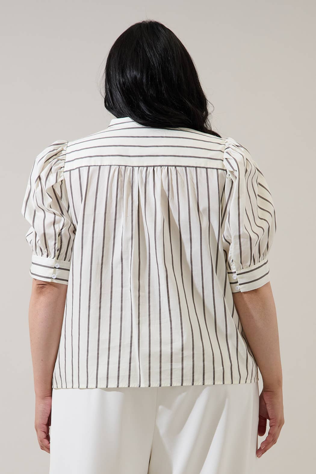 Kamara Stripe Top Curve