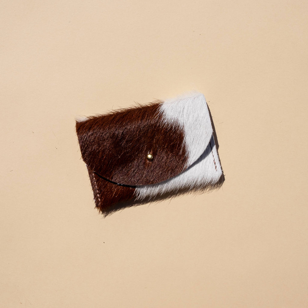 Tessa Cardholder – Brown & White