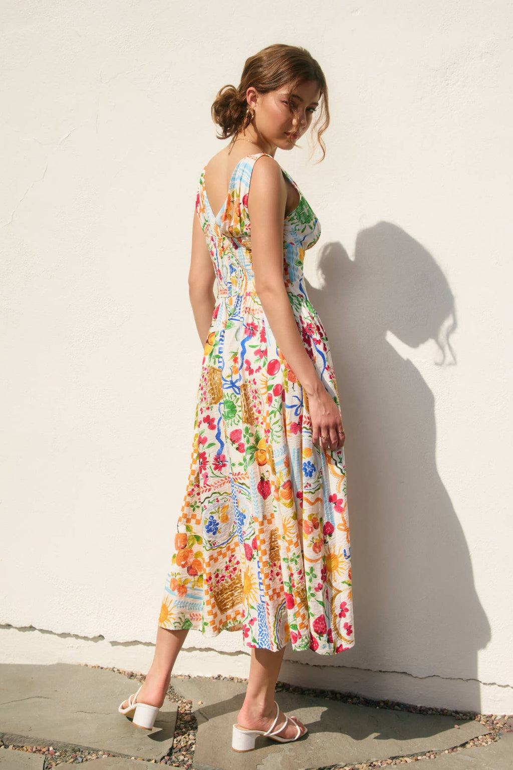 Isla Mediterranean Midi Dress