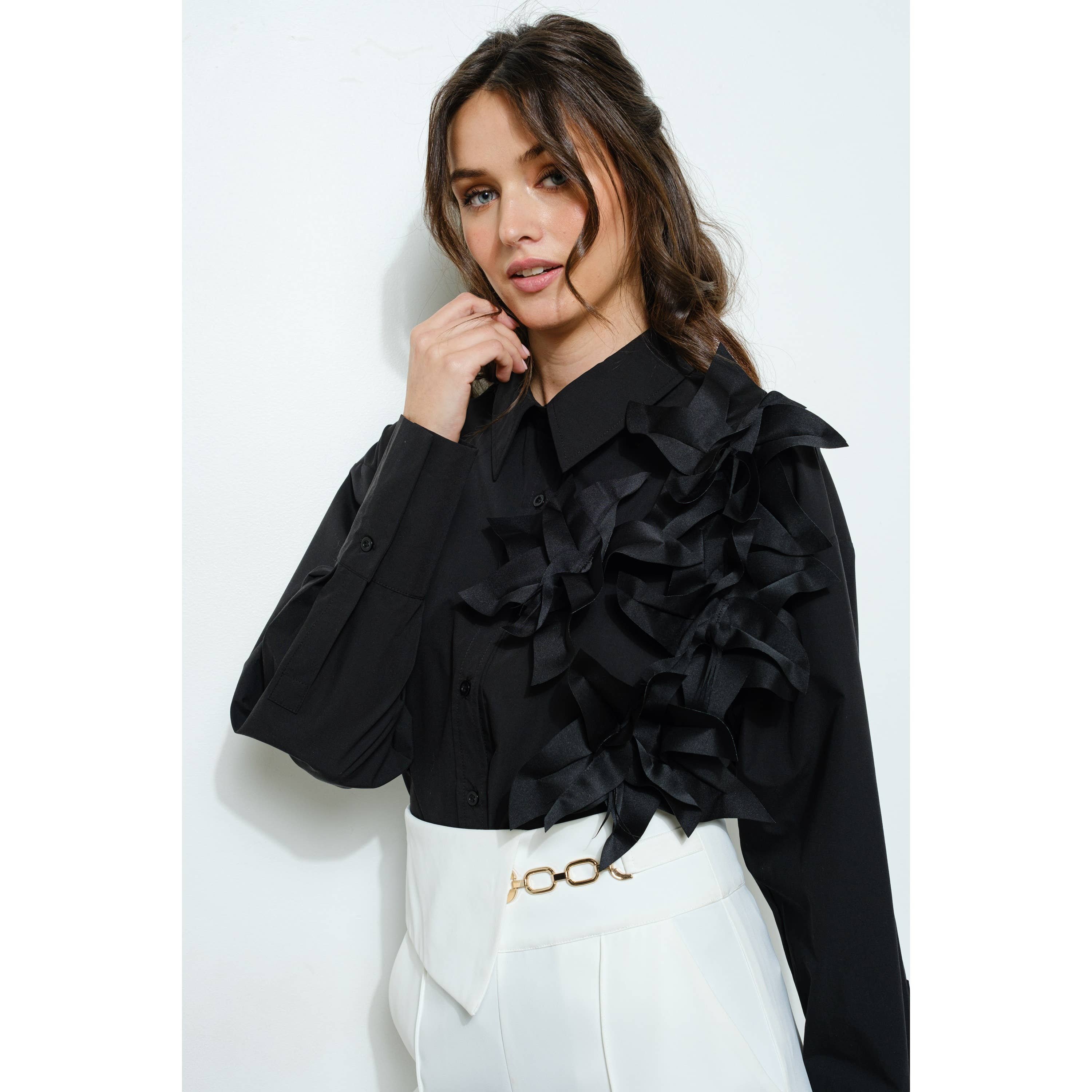 Sylvie Floral Tailored Shirt