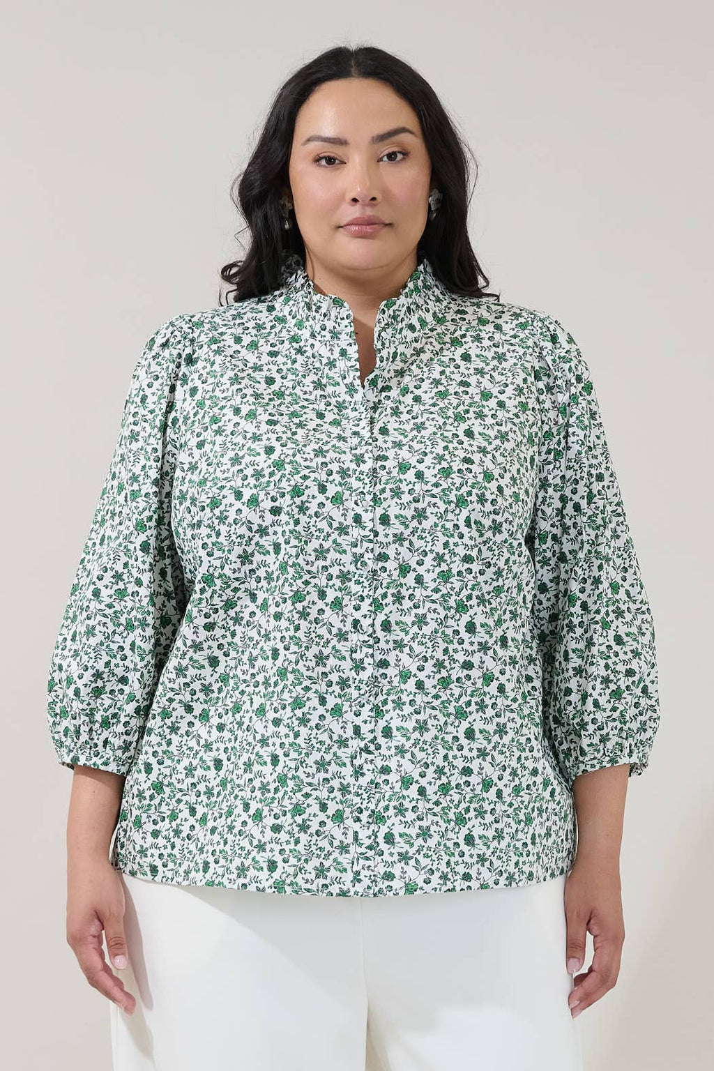 Berty Button Down Curve