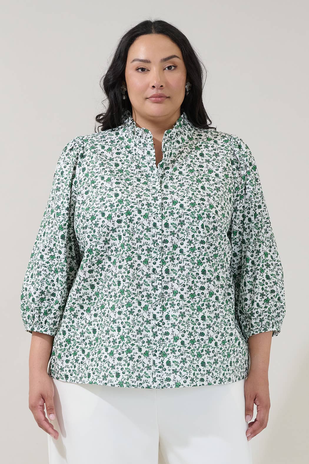 Berty Button Down Curve