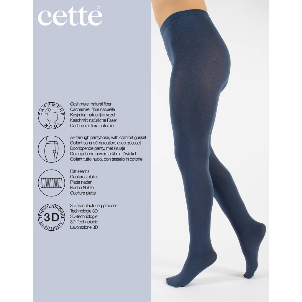Cashmere Wool Tights 150 DEN, Winter tights