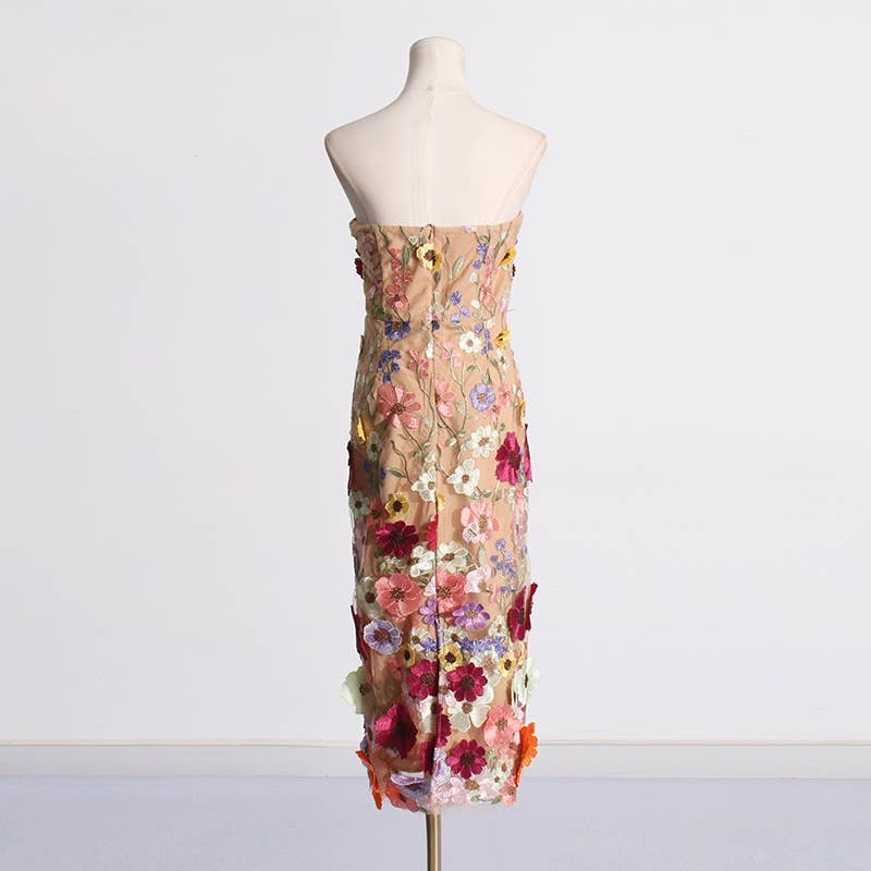 The Emmeline Appliqué Dress