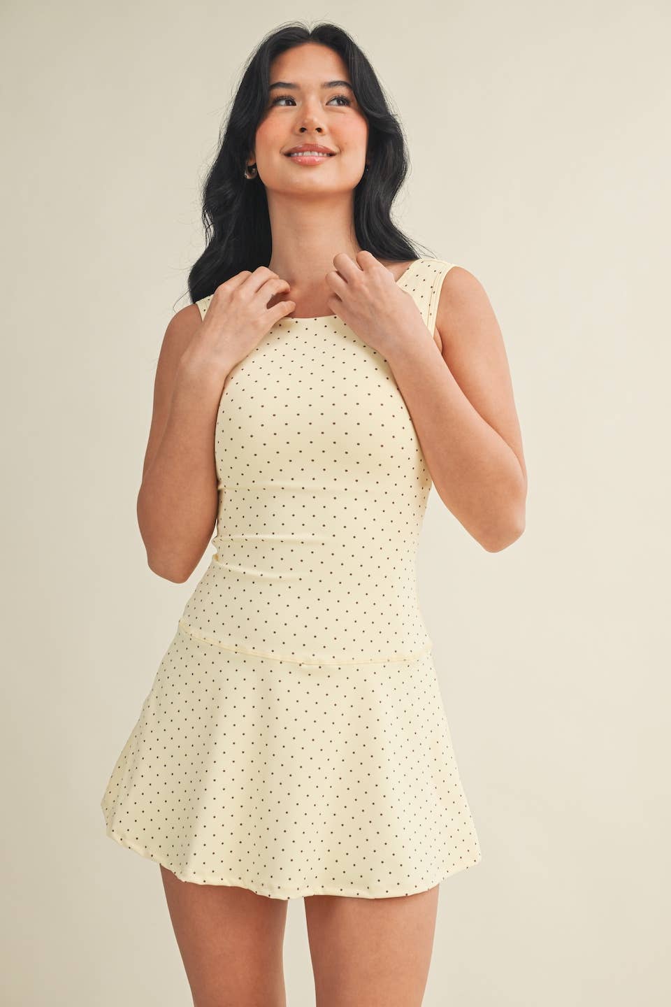 Avery Polka Dot Active Dress
