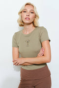 Gemma Martini Bead Tee