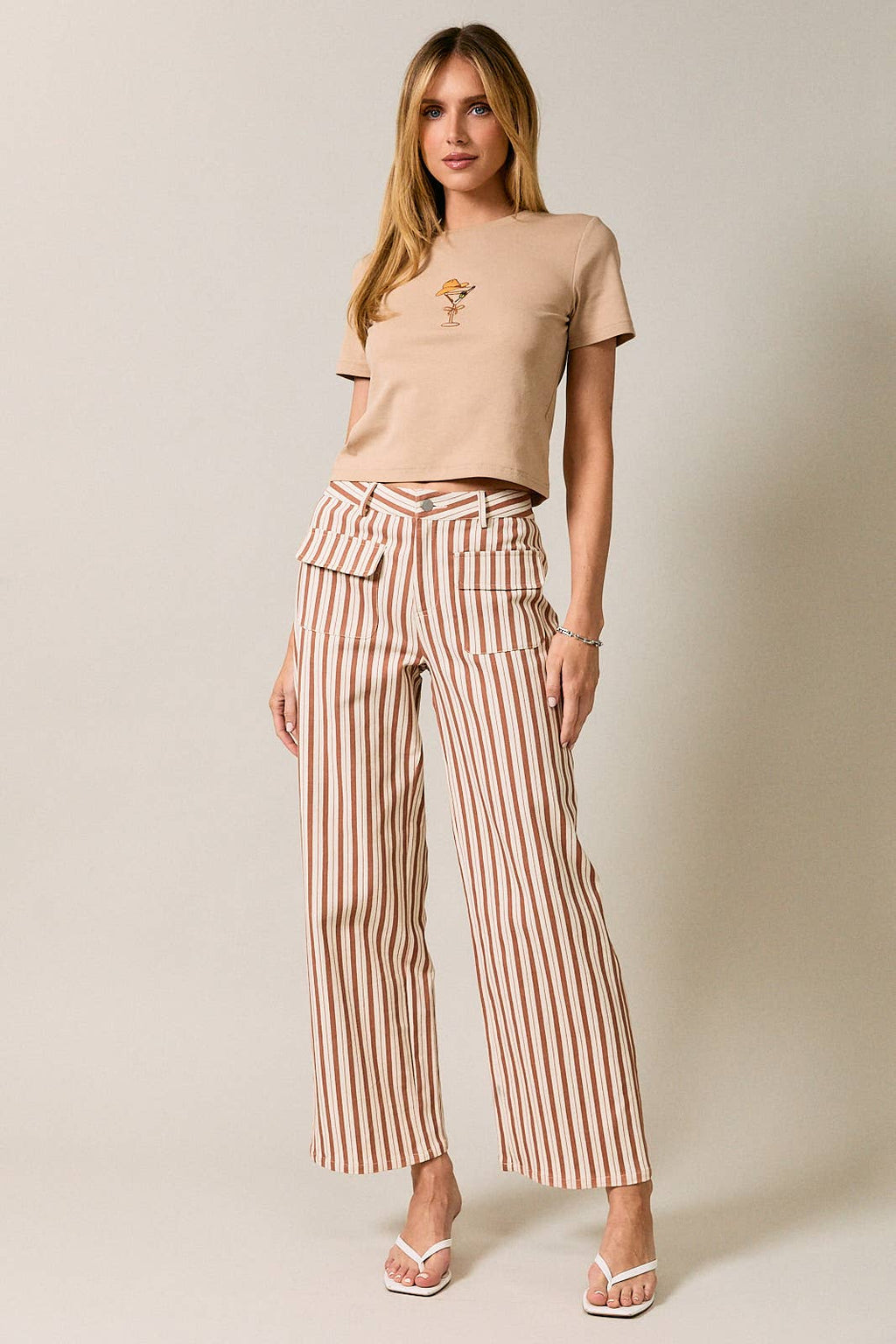 The Maren Stripe Trouser
