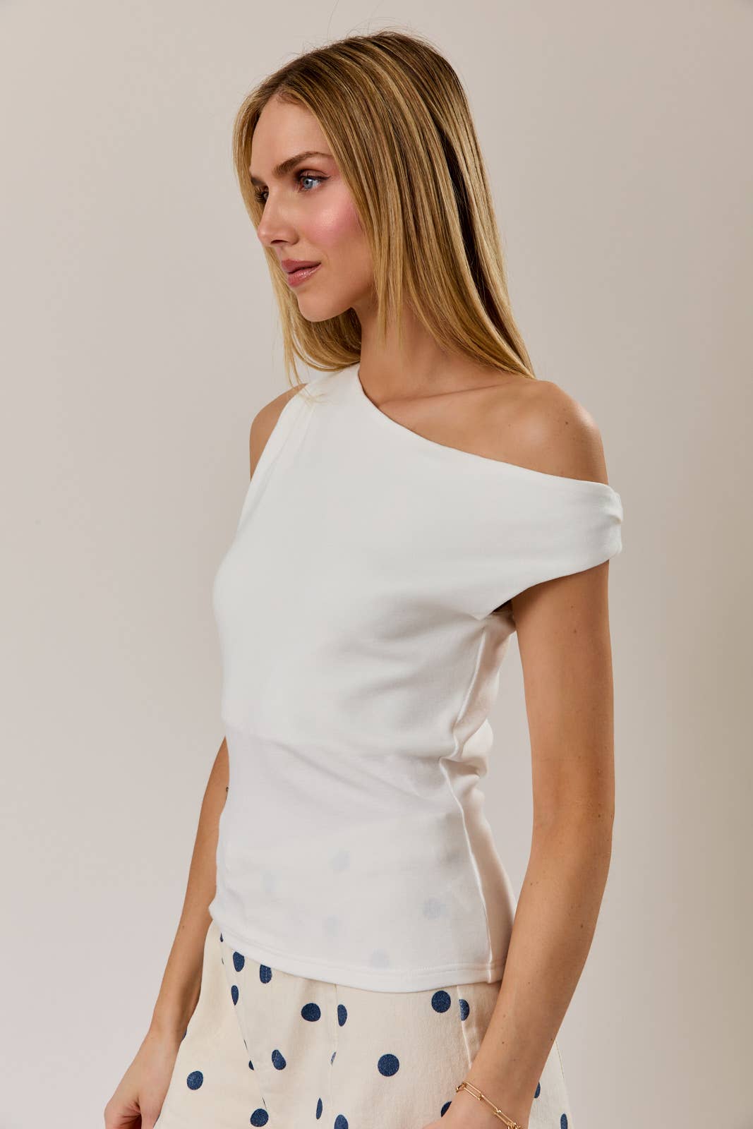 Camille One-Shoulder Top