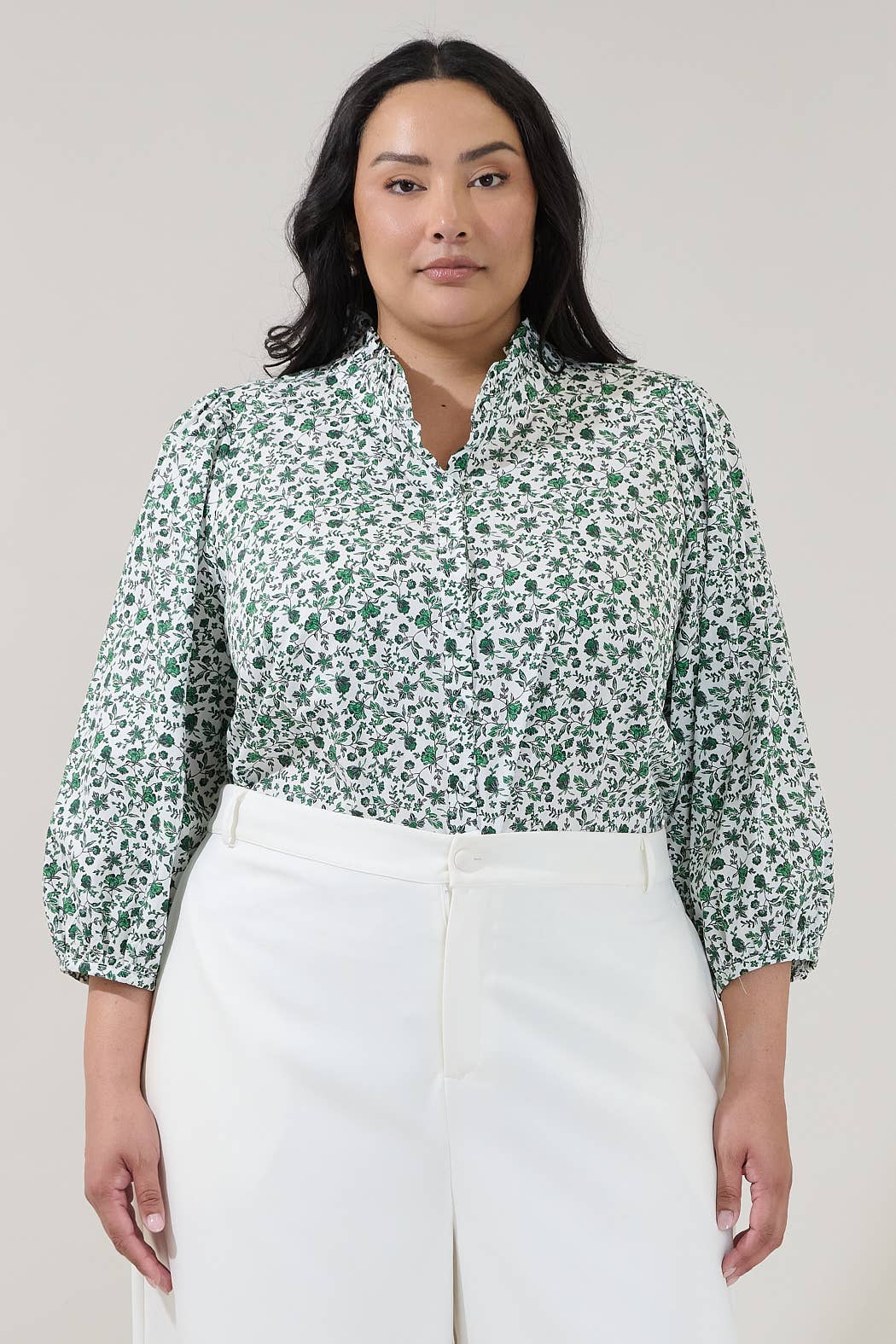Berty Button Down Curve