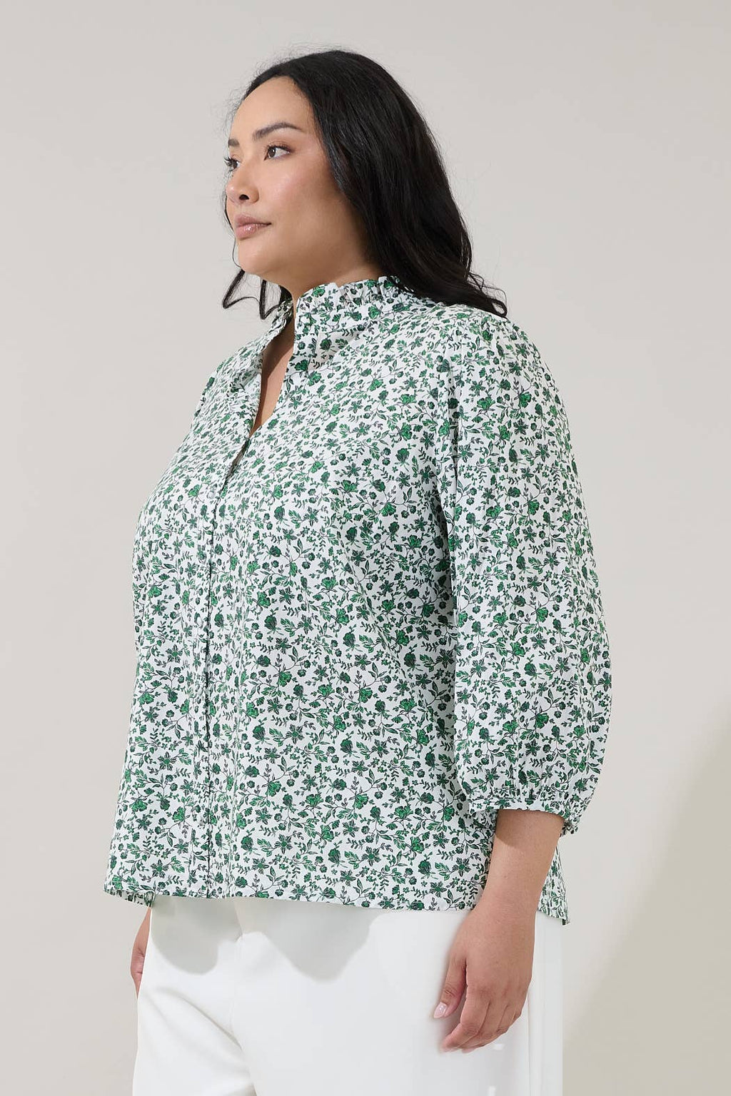 Berty Button Down Curve