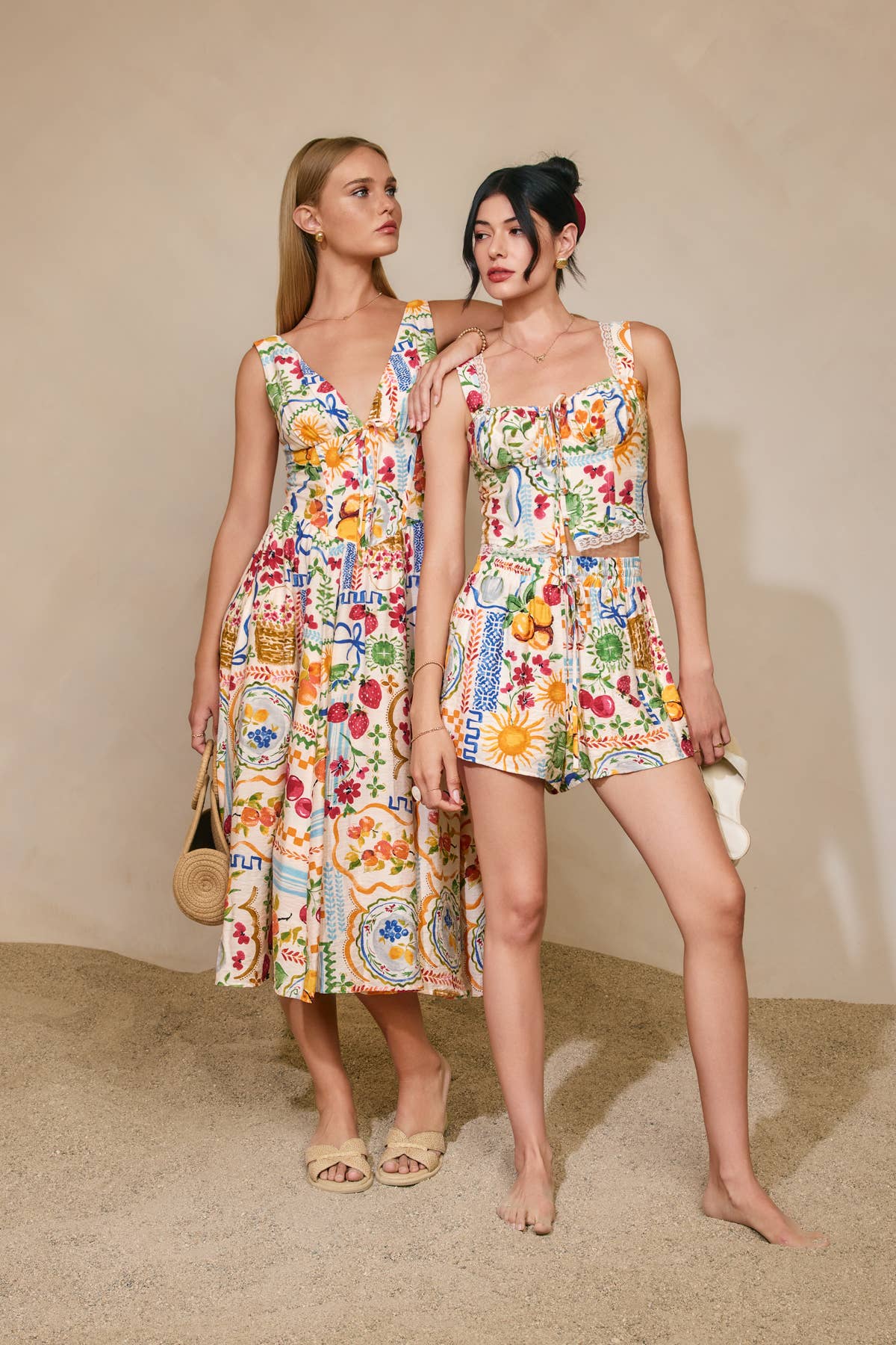 Isla Mediterranean Midi Dress