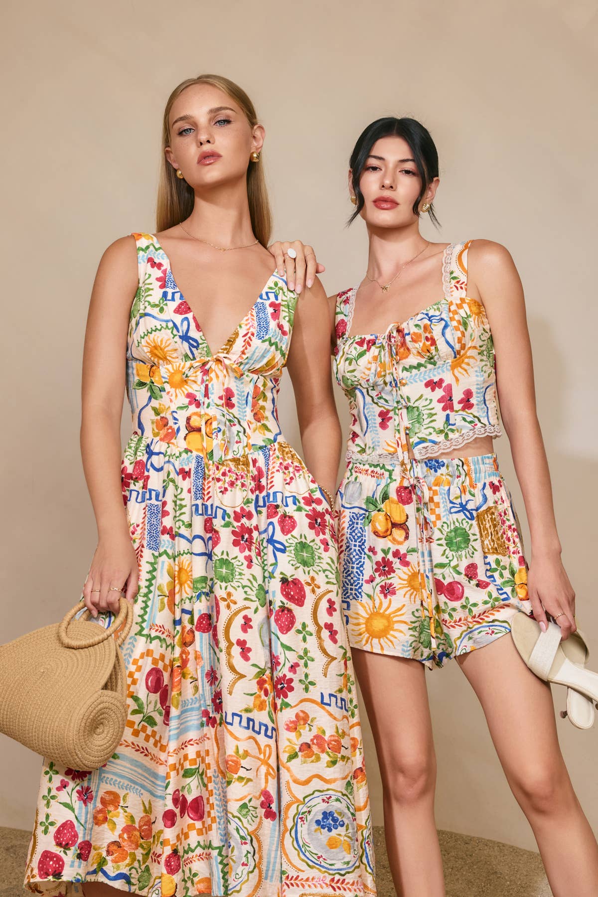 Isla Mediterranean Midi Dress
