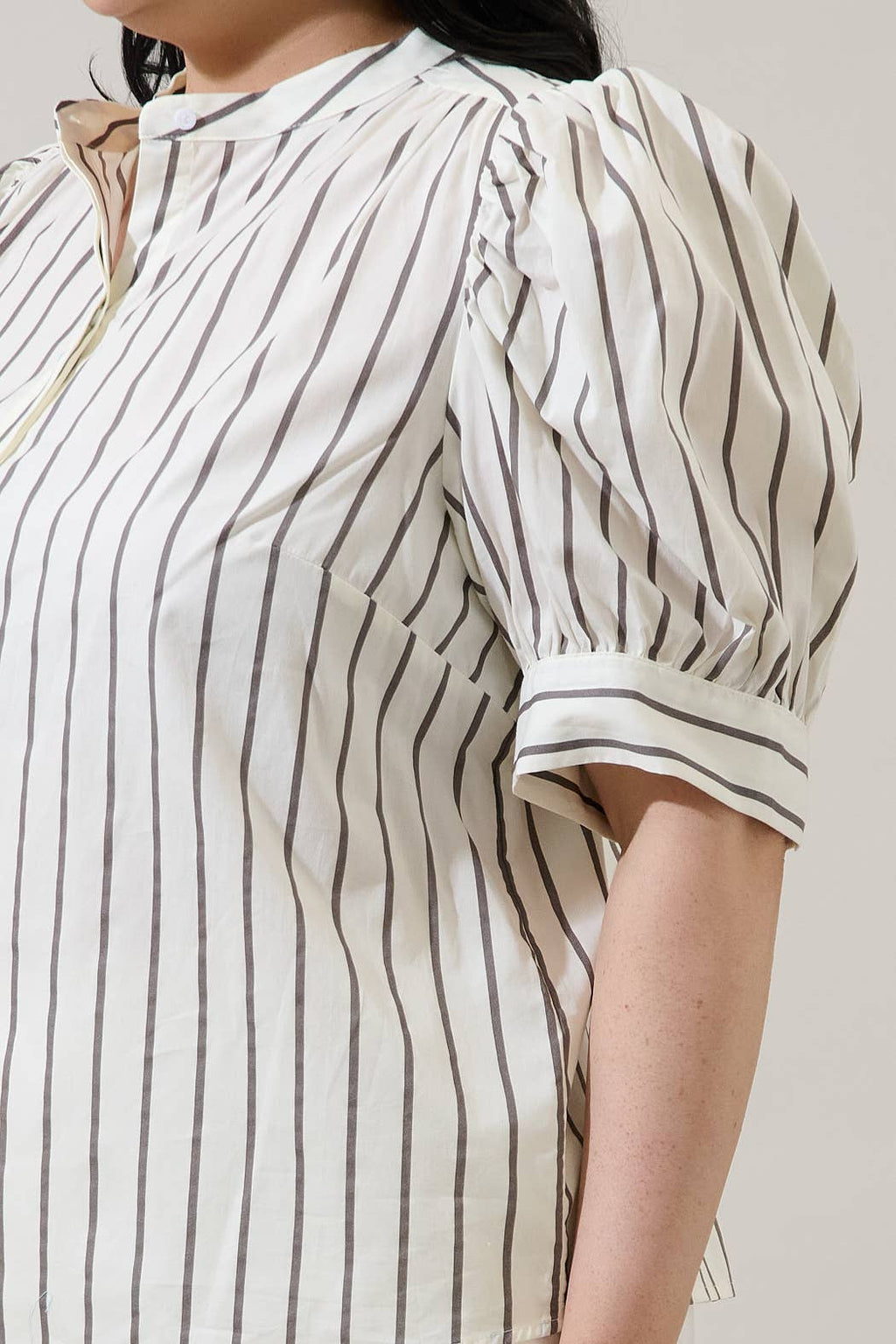 Kamara Stripe Top Curve