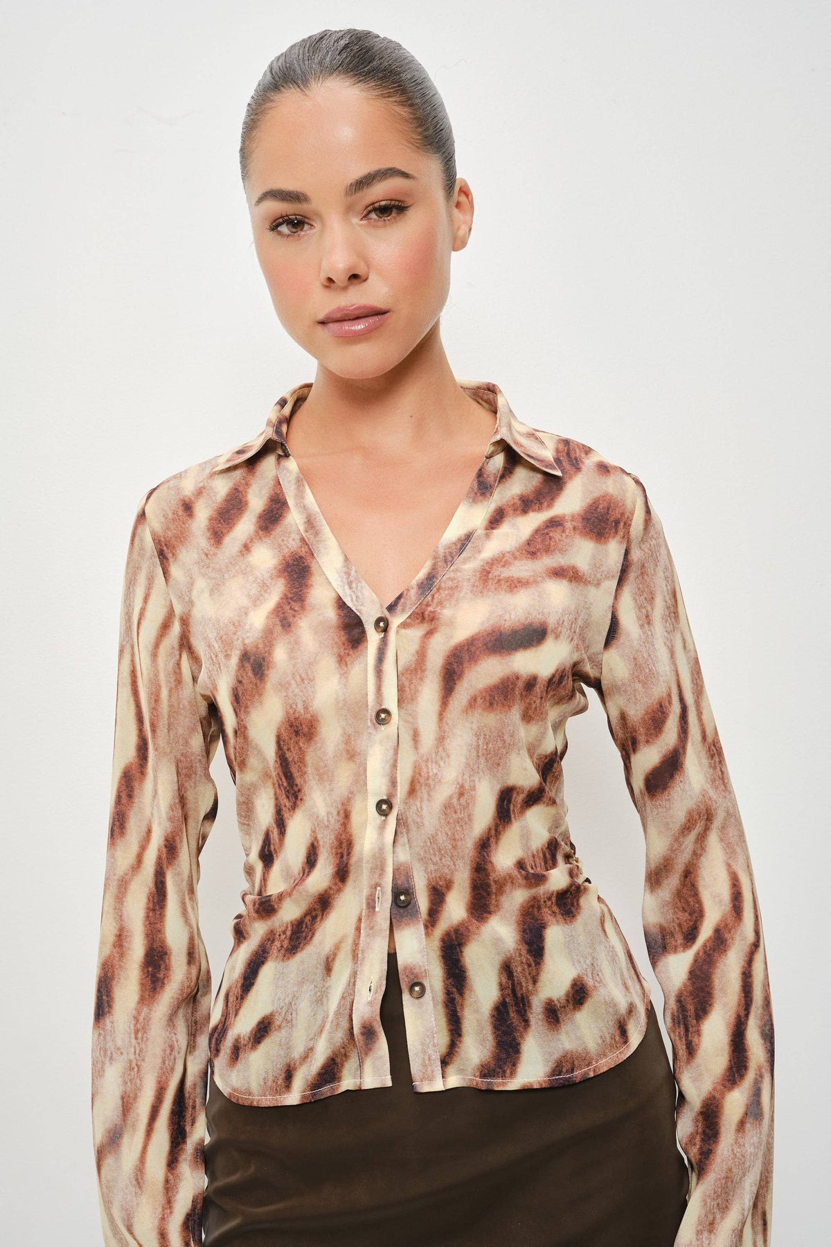 Gilda Button Front Shirt