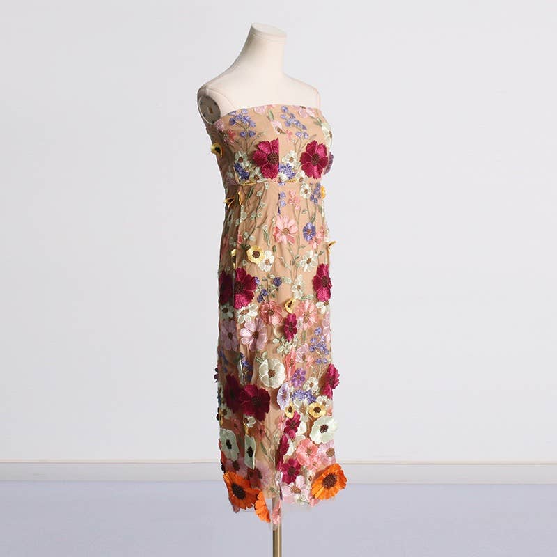 The Emmeline Appliqué Dress