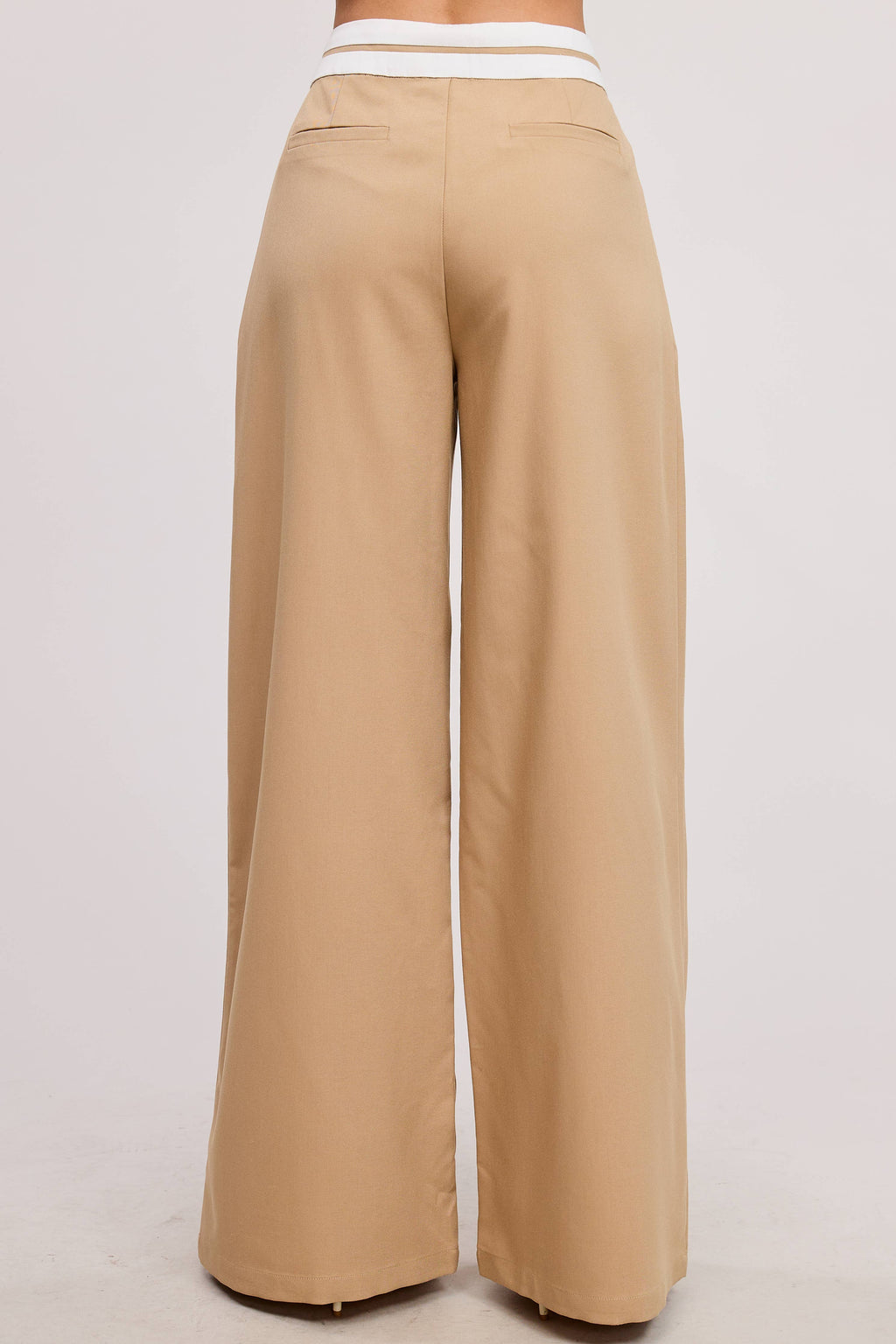 Elodie Contrast Waist Trouser