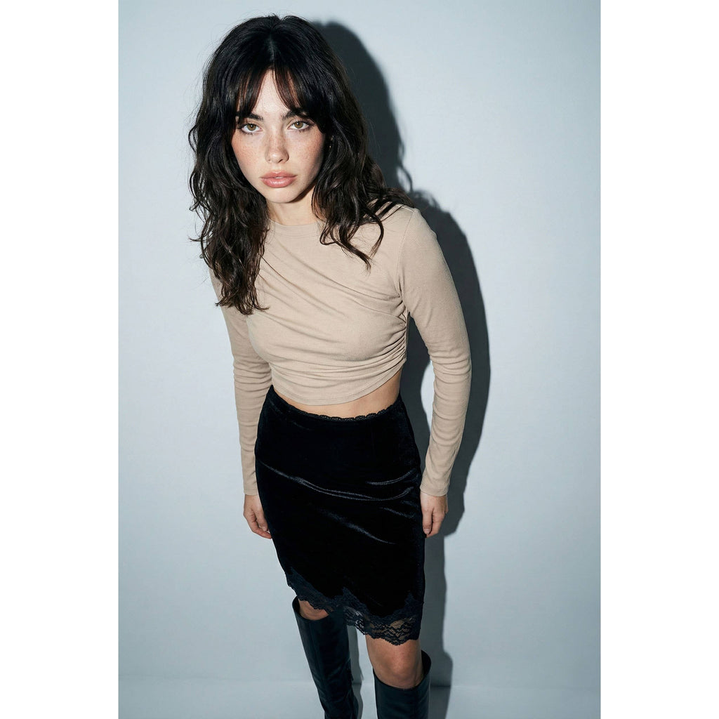 Lorelei Velvet Lace Skirt