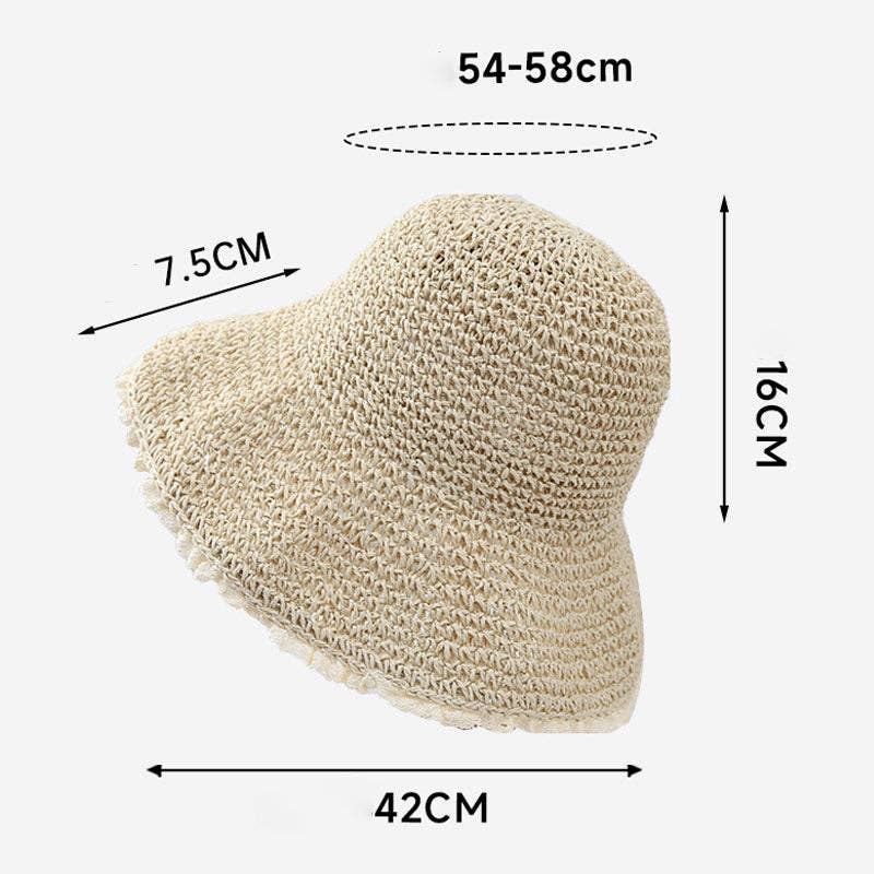 Lucille Fringe Sun Hat
