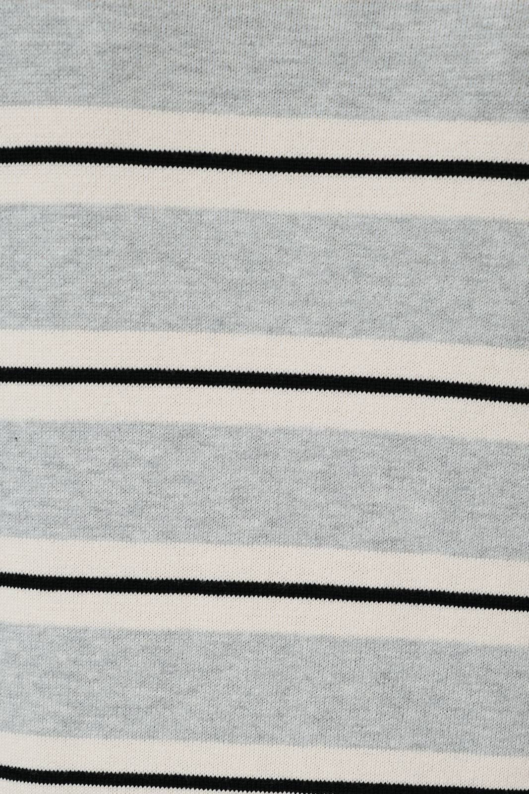 Avery Striped Polo Sweater