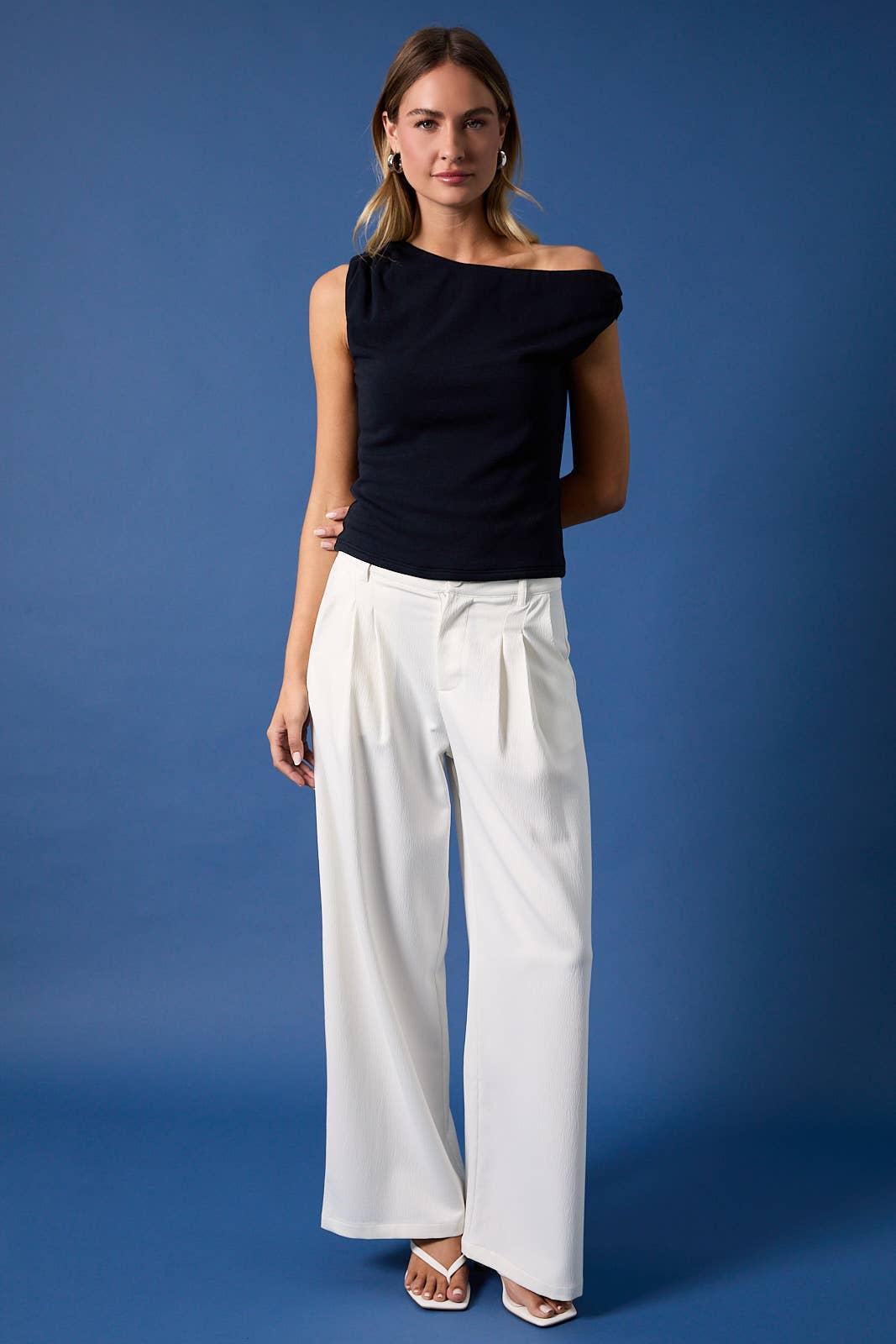 Camille One-Shoulder Top