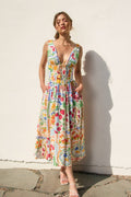 Isla Mediterranean Midi Dress