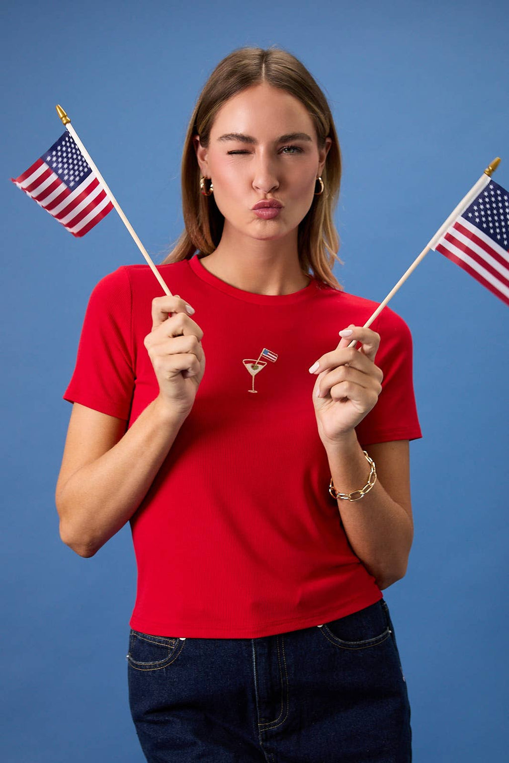 Libby Americana Tee