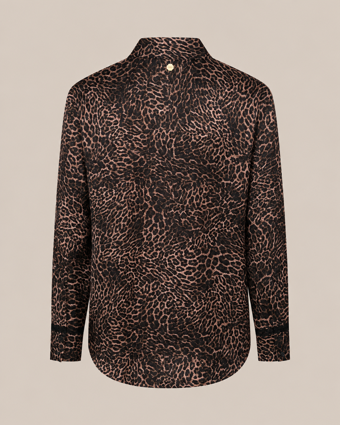Bianca Leopard Button-Down