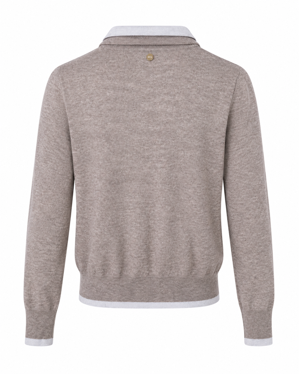 Camille Contrast Collar Sweater