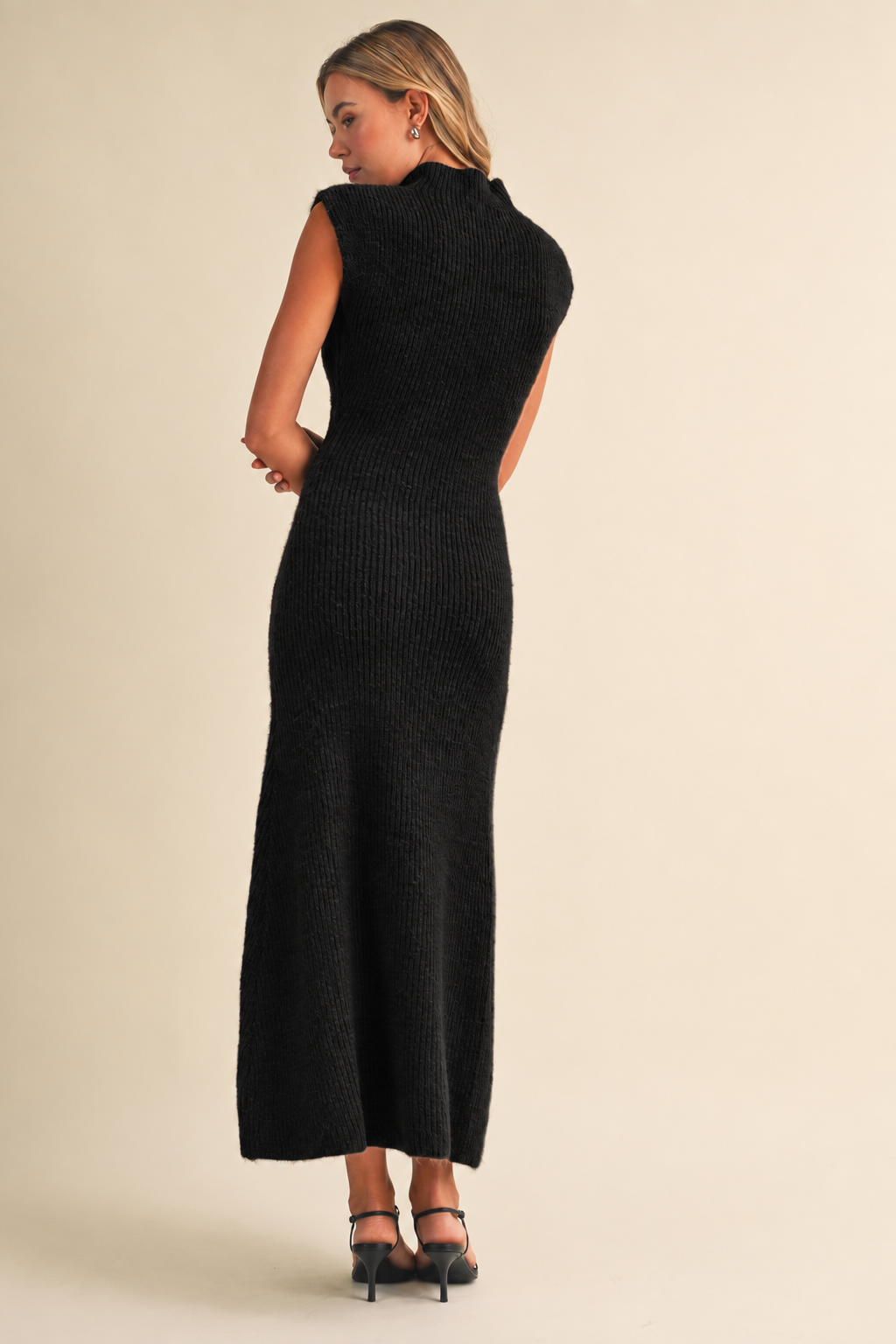 Daphne Ribbed Knit Maxi Dress
