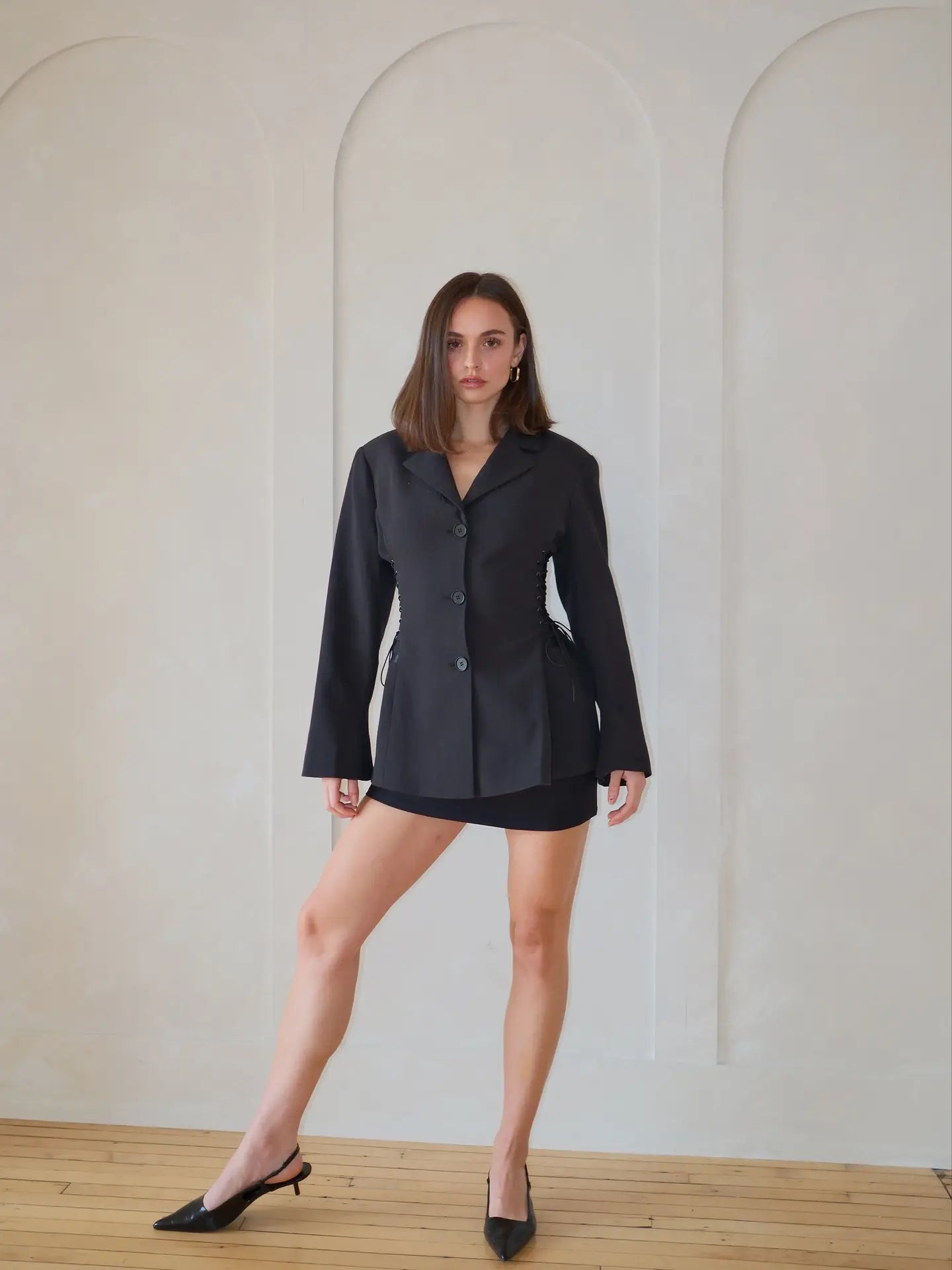 Delina Blazer Black
