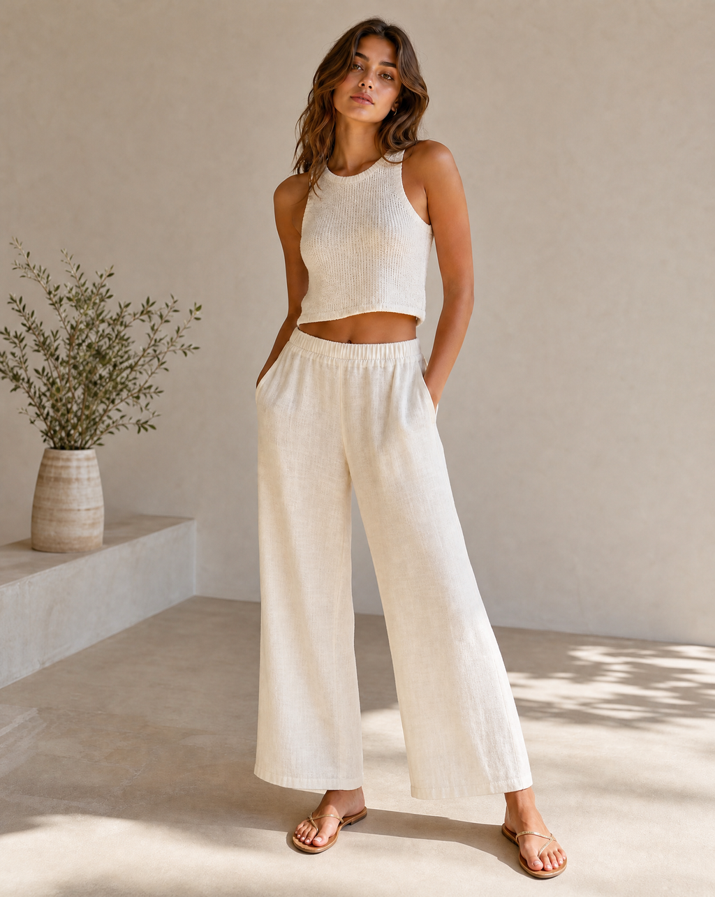 Drew Linen Pant