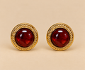 Elizabeth Garnet Studs