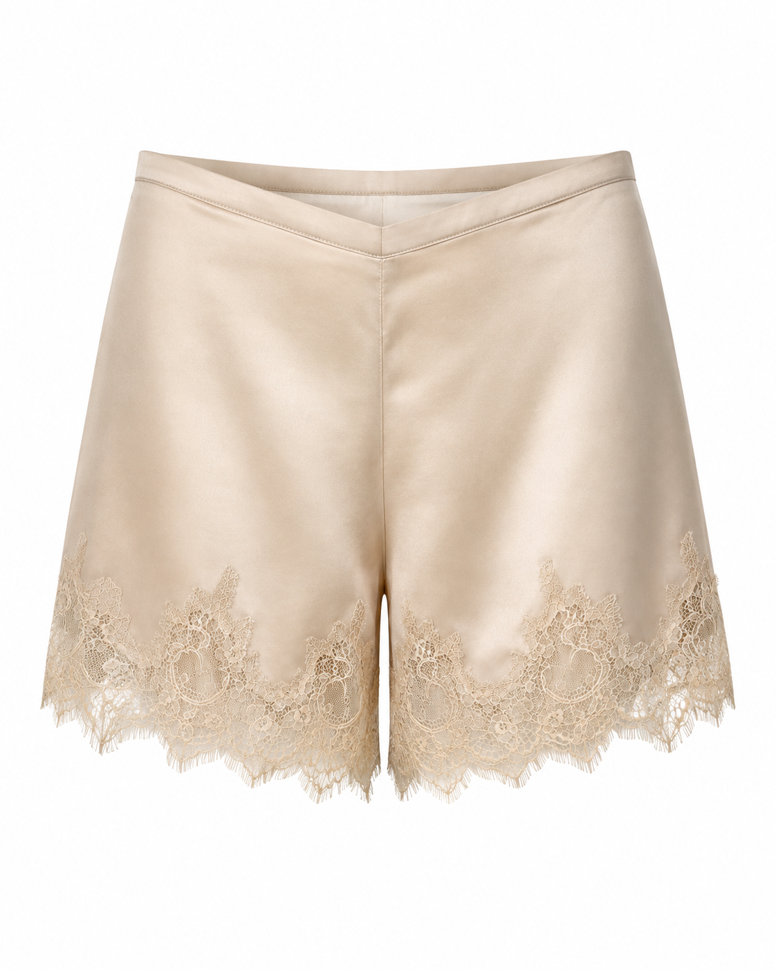 Ennis Satin Lace Shorts