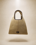 Tootsie Tote Suede Leather Sand