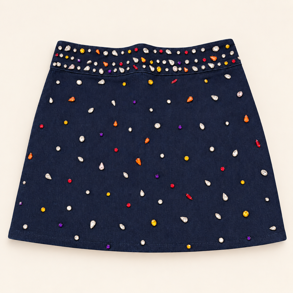 Hollywood Jeweled Skort