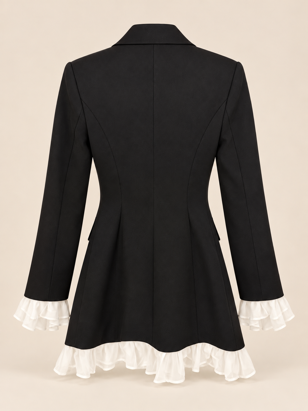 Josaphine Ruffle Blazer Dress