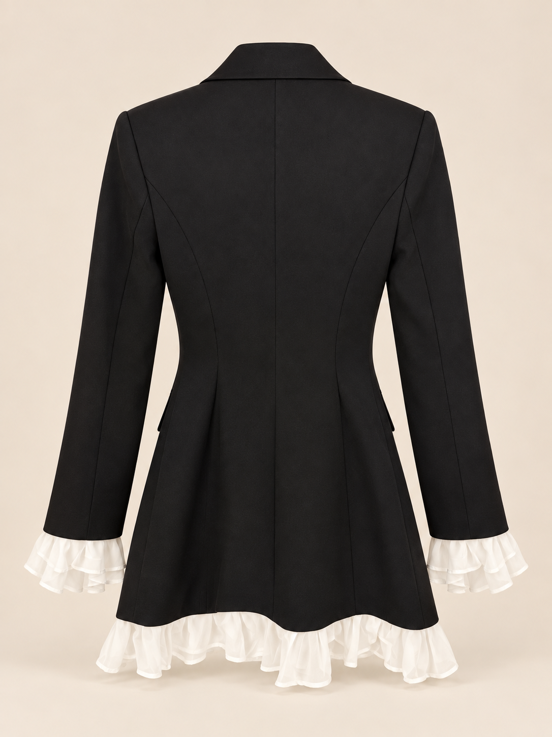 Josaphine Ruffle Blazer Dress