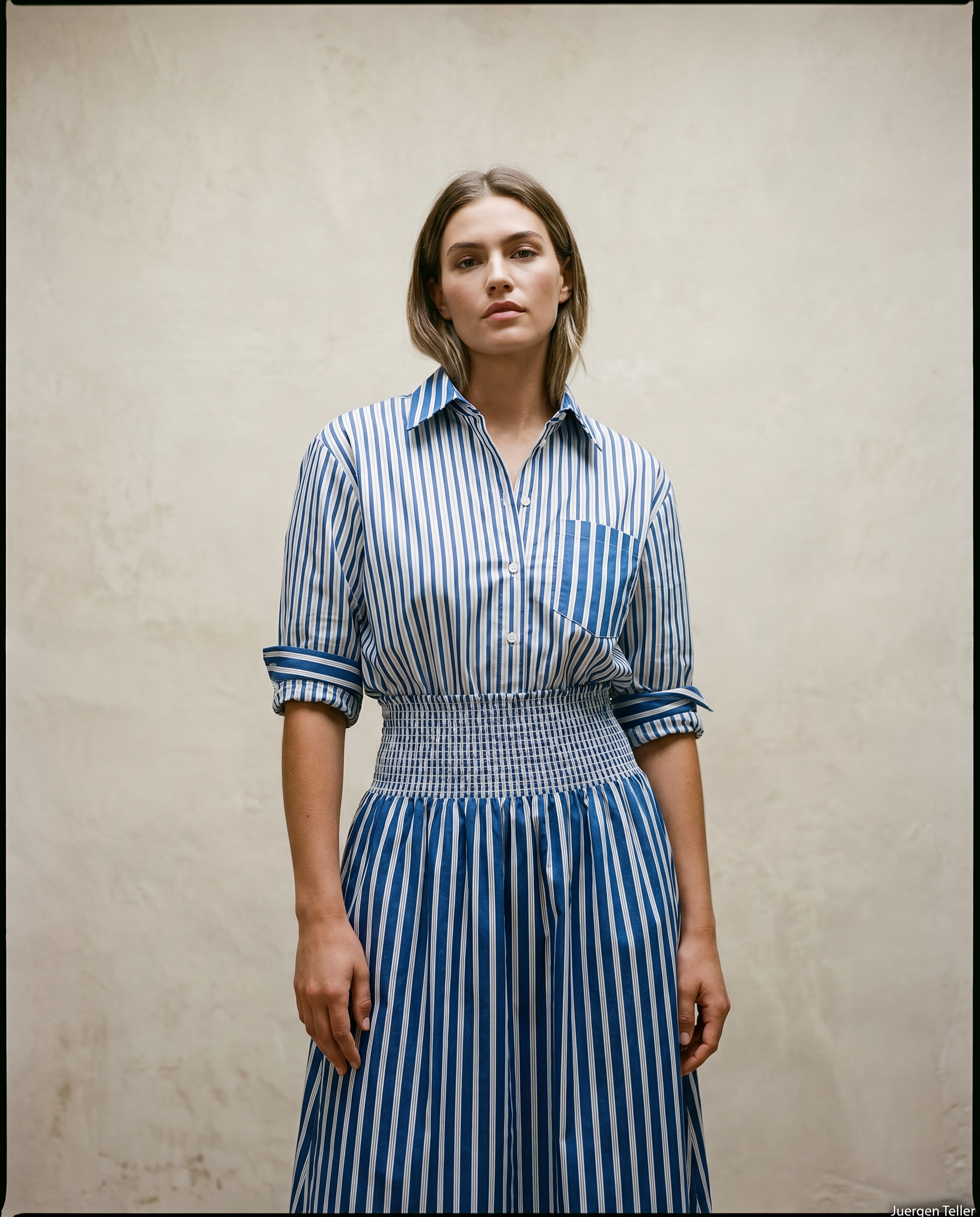 Leighton Ruched Sleeve Shirt