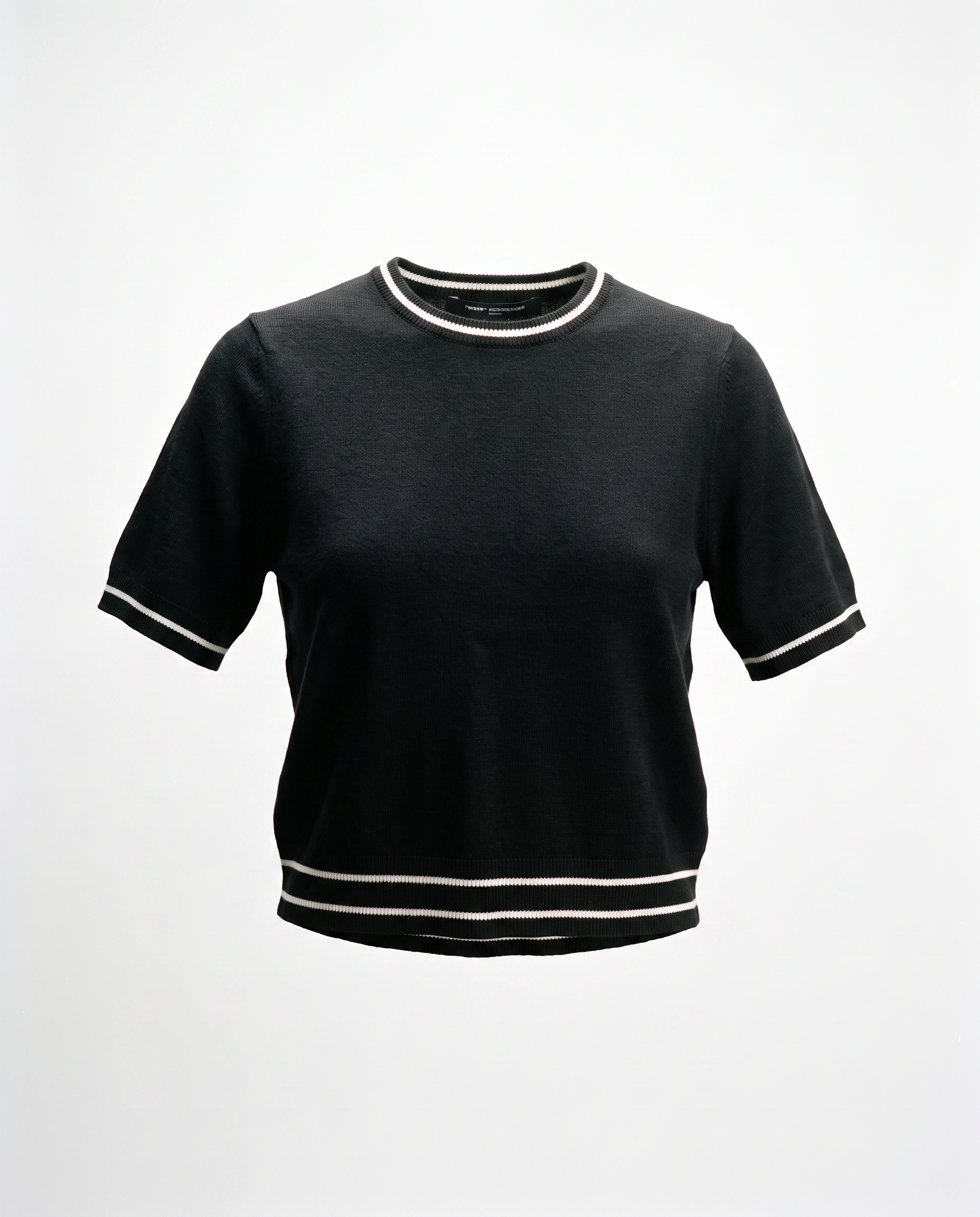 Lillian Contrast Knit Tee