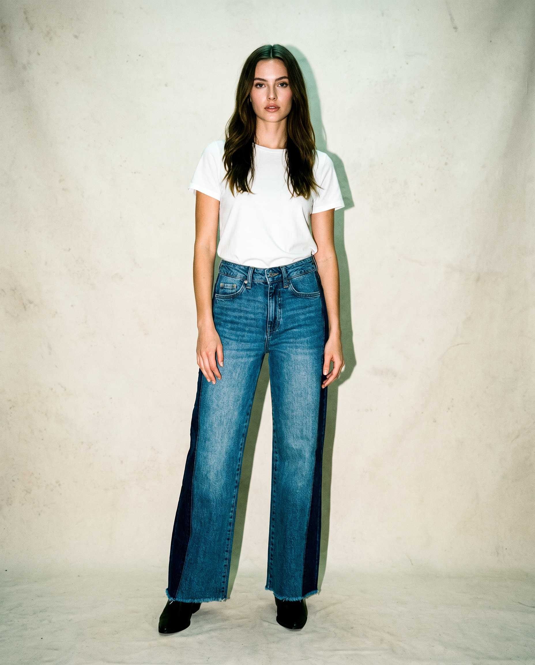 Malibu Blocking Mid Denim