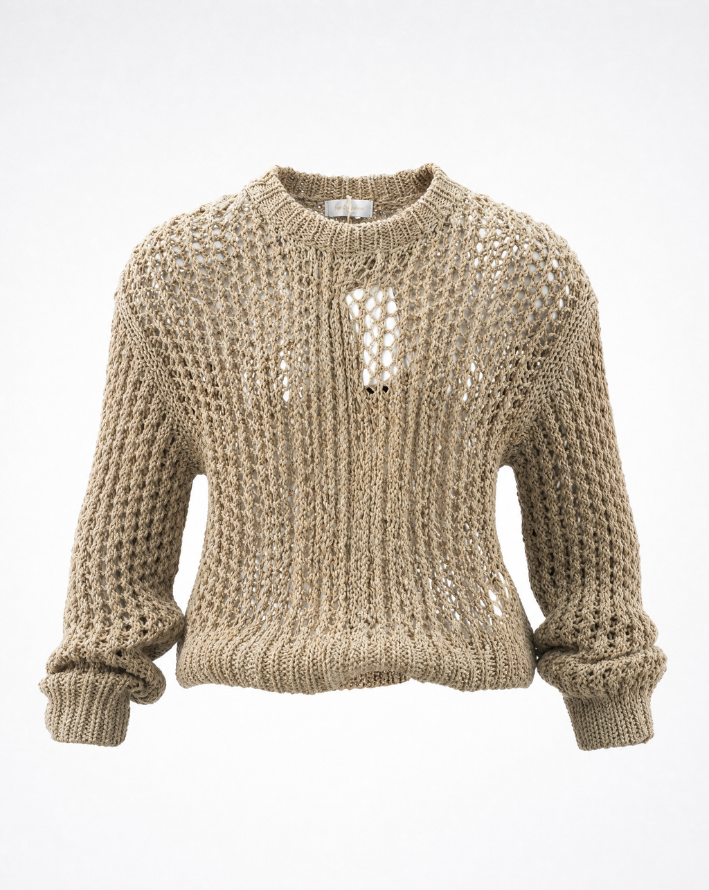 Mira Metallic Knit Top