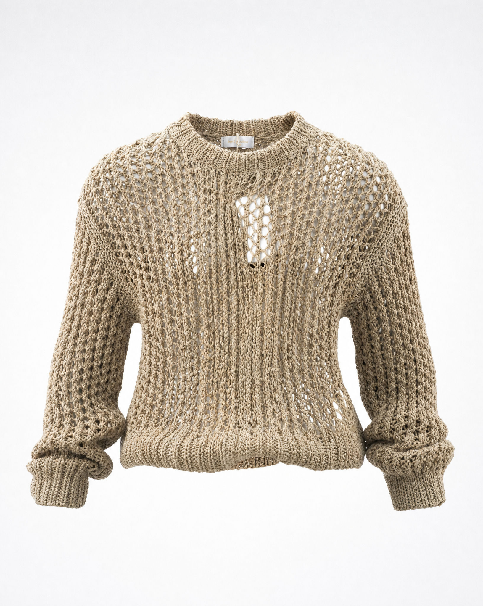 Mira Metallic Knit Top
