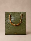 Nan Tote w/ Bamboo Handle