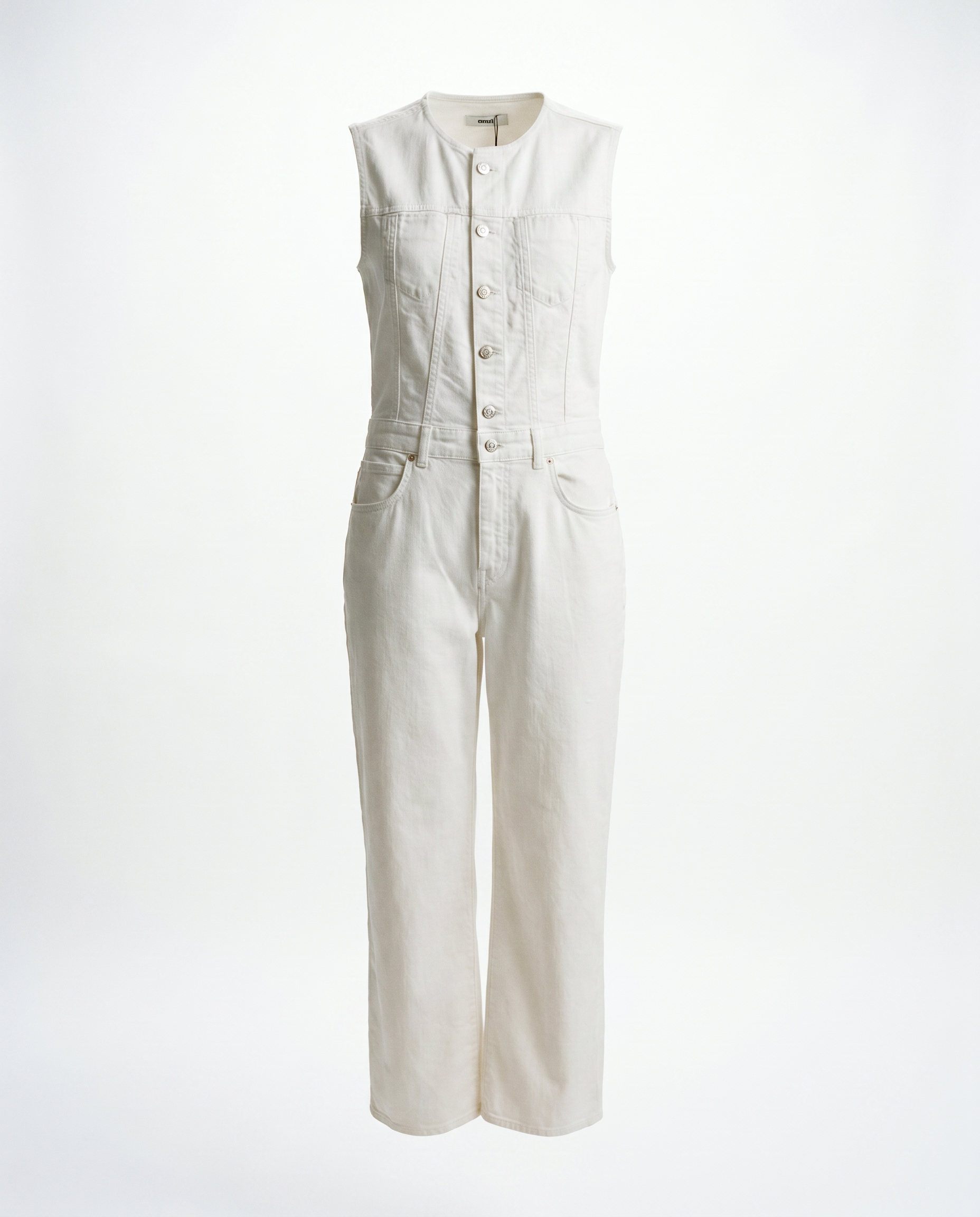 Nilly off White Denim Jumpsuit
