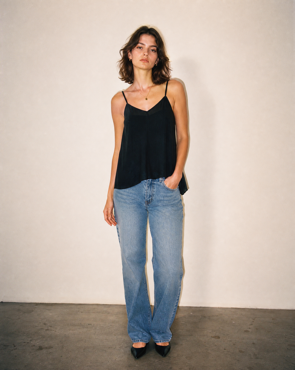 Noelle Silk Cami