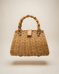 Rooster Wicker w/Bamboo Handle Toast