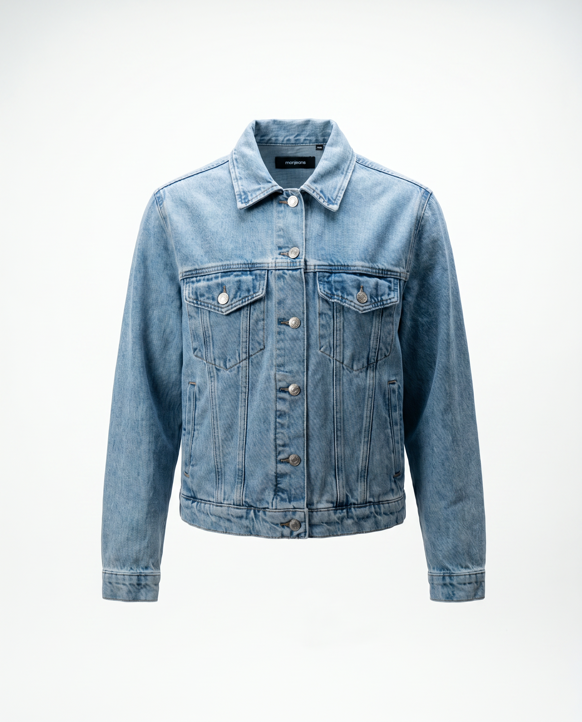 Ruby Bleached Icon Denim Jacket