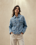 Ruby Bleached Icon Denim Jacket