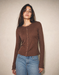 Sabine Ribbed Cardigan